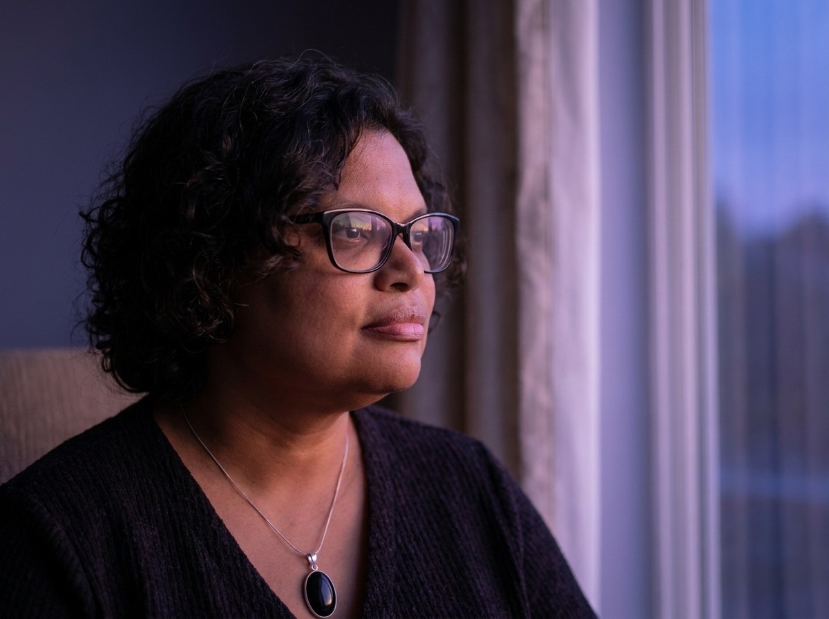Cherise Pollard, Ma'hara, in quiet evening window light